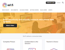 Tablet Screenshot of ed-fi.org